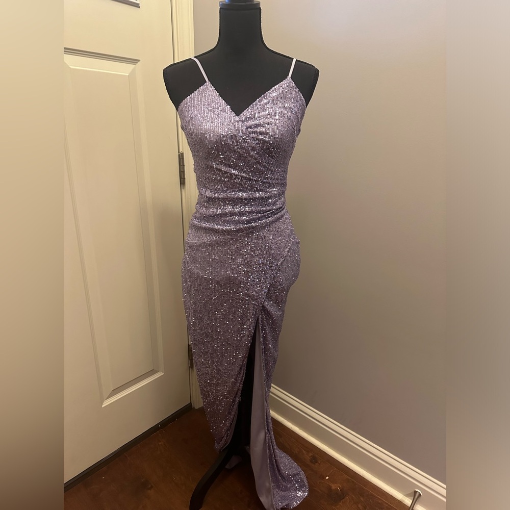 Lavender prom dress, Honey and Rosie, Size Small